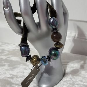 Chico's Chameleon Beaded Bracelet B3